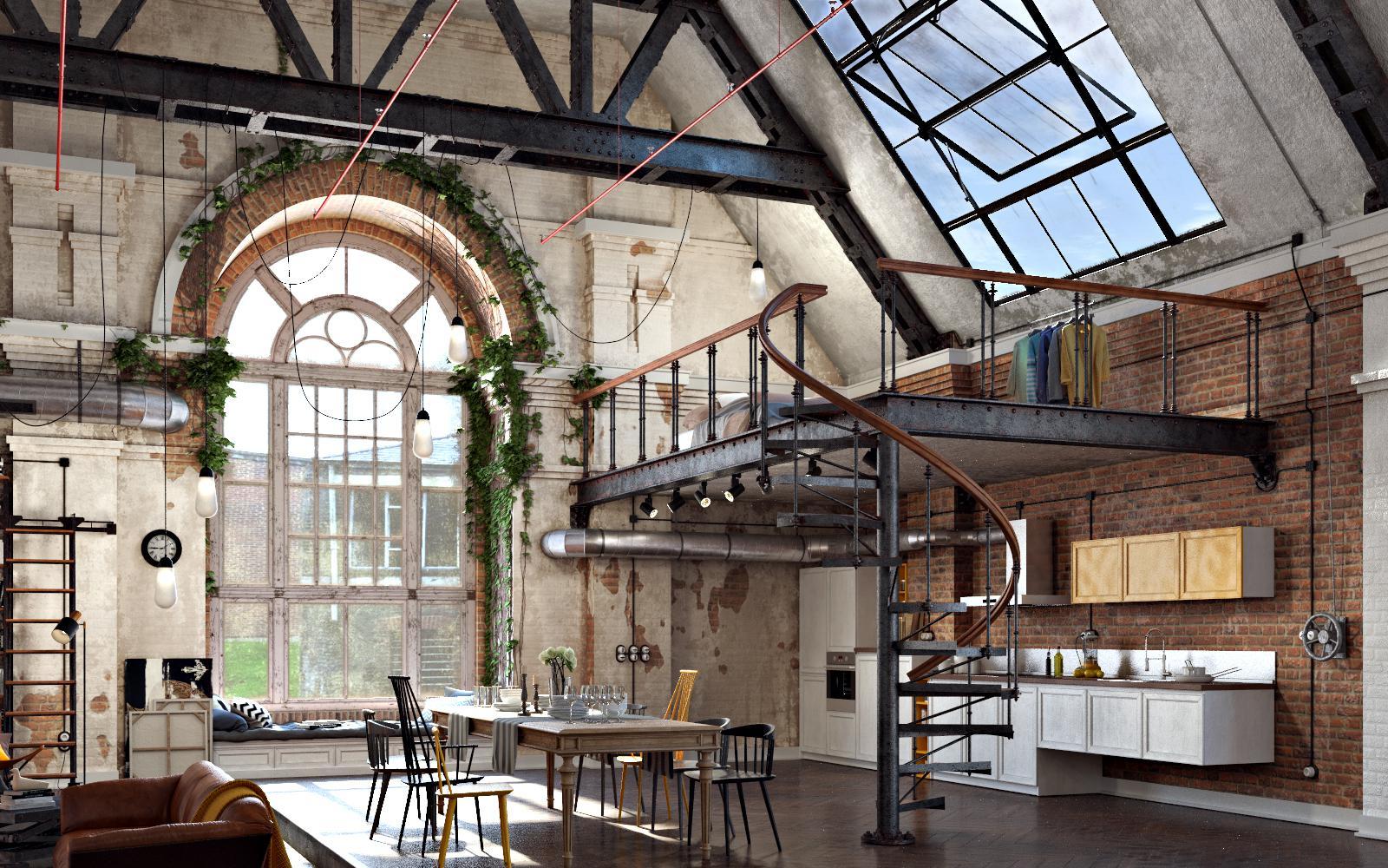 Converted Warehouse Loft