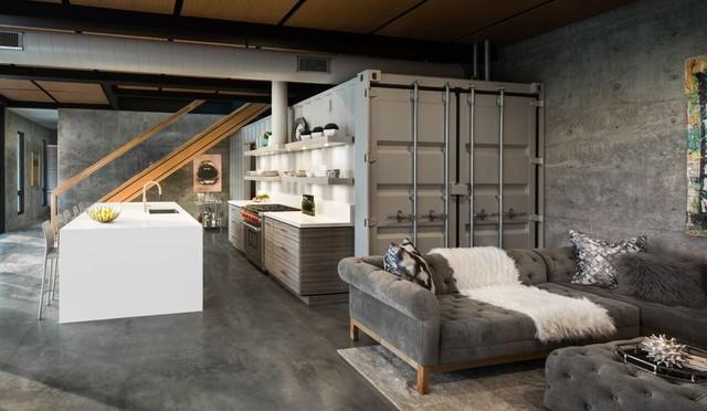 Industrial Chic Container Loft